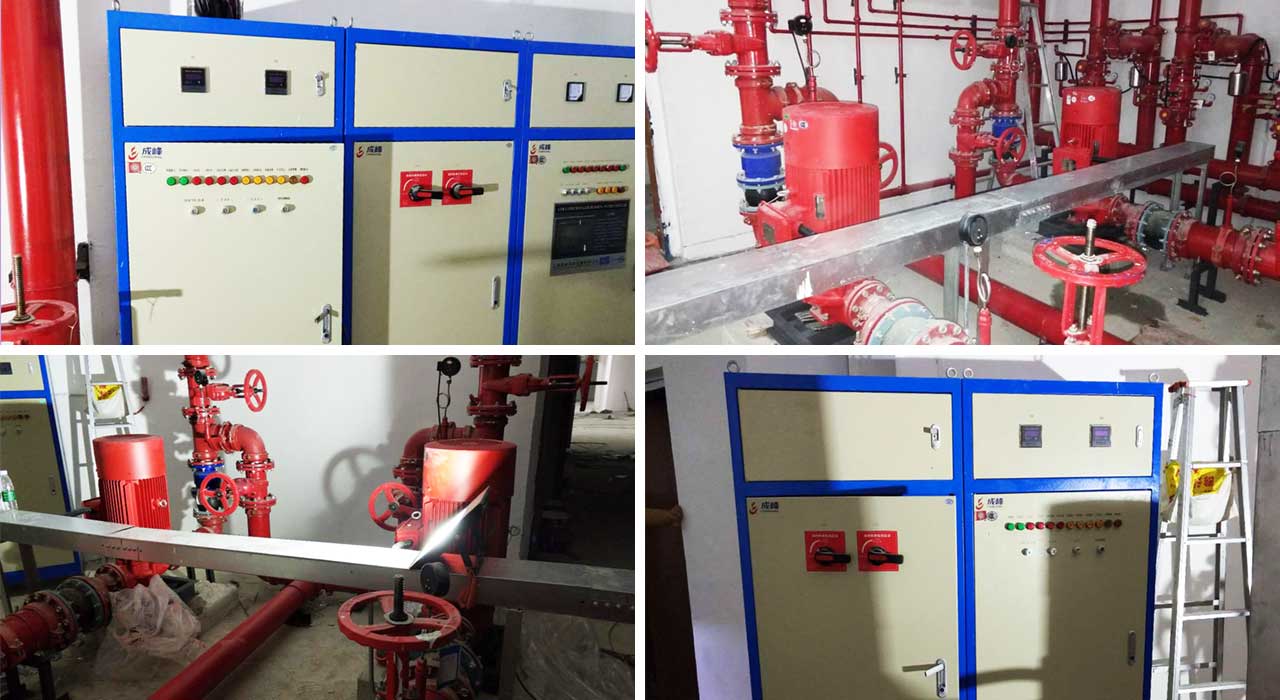 消防泵、噴淋泵、穩(wěn)壓泵、消防及噴淋控制柜、消防機(jī)械強(qiáng)啟控制柜、消防低頻巡檢控制柜、.jpg